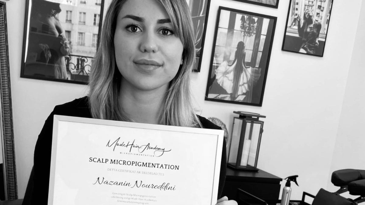 SMP utbildning hos Made Hair Academy | bli certifierad inom hårpigmentering i Sverige